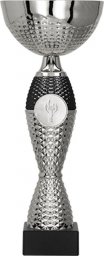  Victoria Sport Puchar metalowy srebrno-czarny