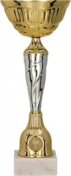  Victoria Sport Puchar metalowy złoto-srebrny