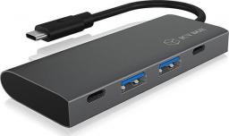 HUB USB Icy Box 2x USB-C  + 2x USB-A 3.1 Gen1 (IB-HUB1428-C31)