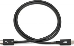 Kabel USB OWC Thunderbolt - USB-C 0.7 m Czarny (OWCCBLT3PC0.7BP)
