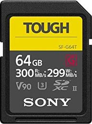 Karta Sony SF-G Tough SDHC 64 GB Class 10 UHS-II/U3 V90 (SF64TG)