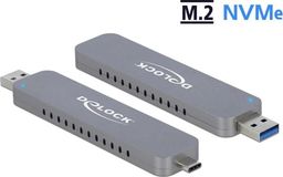 Kieszeń Delock M.2 NVMe PCIe - USB 3.2 Gen 2 (42616)