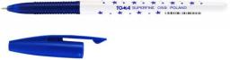  Toma Długopis Superfine TO-059 w gwiazdki niebieski (RYB001C)