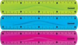 Centrum Linijka plastikowa Flexible 20cm 86639