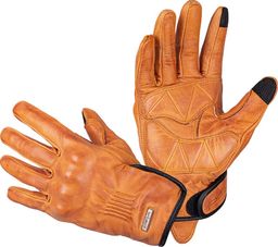 W-TEC Skórzane rękawice motocyklowe W-TEC Dahmer Kolor Jasno-brązowy, Rozmiar 3XL