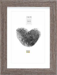 Ramka Deknudt Deknudt S66KH3 P1 13x18 Wood grey oak w. Passepartout