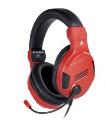 Słuchawki BigBen V3 Czerwone (PS4OFHEADSETV3RED)
