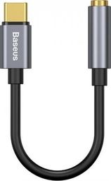 Adapter USB Baseus L54 USB-C - Jack 3.5mm Szary  (CATL54-0G)