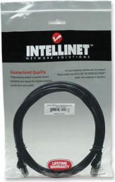  Intellinet Network Solutions Intellinet patch cord RJ45 kat. 6 UTP 1m Czarny 100% miedź (342049)