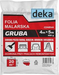 Folia malarska EPM FOLIA MALARSKA GRUBA CZARNA 4*5M 450G