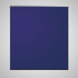  vidaXL Roleta przeciwsłoneczna Niebieska 60 x 120 cm