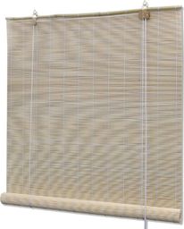 vidaXL Rolety bambusowe, 80 x 160 cm, naturalne