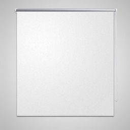  vidaXL Roleta okienna zaciemniająca biała 120 x 175 cm