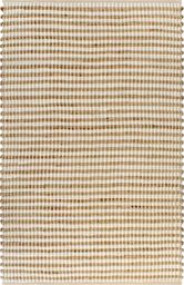  vidaXL Ręcznie tkany dywan, juta, 120 x 180 cm, naturalny i biały
