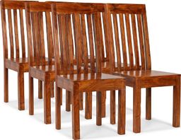  vidaXL Krzesła z litego drewna, stylizowane na sheesham, 6 szt. (275274) - 275274