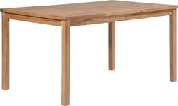  vidaXL stół ogrodowy, 150x90x77 cm, lite drewno teakowe (44997)