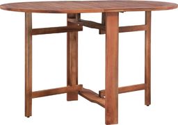  vidaXL stół ogrodowy, 120x70x74 cm, lite drewno akacjowe (44019)