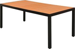  vidaXL stół ogrodowy, brązowy, 185x90x74 cm, aluminium i WPC (42795)