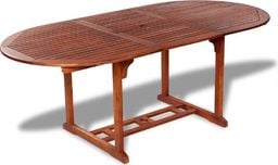 vidaXL stół ogrodowy, 200x100x74 cm, lite drewno akacjowe (41818)