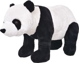  vidaXL Pluszowa panda, stojąca, czarno-biała, XXL