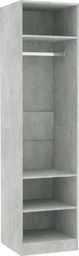  vidaXL Szafa, kolor betonowy szary, 50x50x200 cm, płyta wiórowa