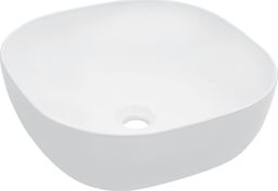 Umywalka vidaXL Umywalka, 42,5 x 42,5 x 14,5 cm, ceramiczna, biała