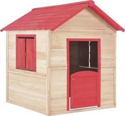  vidaXL Domek dla dzieci z drewna jodłowego 91792