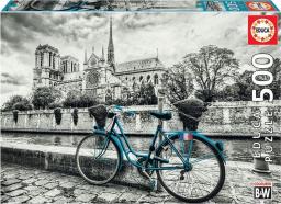  Educa Puzzle 500 elementów Rower w pobliżu Notre Dame