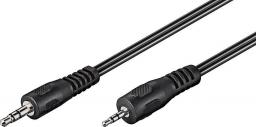 Kabel MicroConnect Jack 2.5mm - Jack 3.5mm 2m czarny (AUD3525LL2)