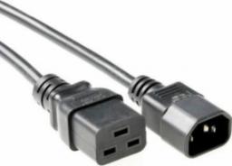 Kabel zasilający MicroConnect Power Cord C19-C14 0.5m Czarny