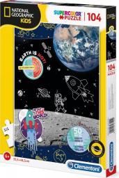 Clementoni Puzzle 104 elementów National Kids Space Explorer
