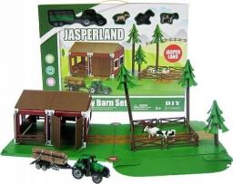 Hipo Zagroda 72el. + traktor w pudełku