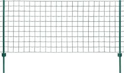 vidaXL Euro ogrodzenie, stalowe, 20 x 1,2 m, zielone (142816) - 142816