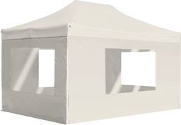  vidaXL Profesjonalny, składany namiot ze ścianami, 4,5x3 m, aluminiowy