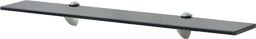 vidaXL Półka pod lustro 70cm czarny (243766)