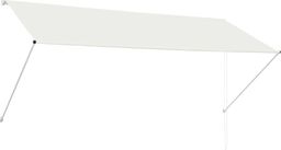  vidaXL Markiza zwijana, 300 x 150 cm, kremowa