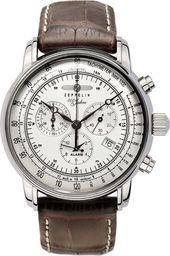 Zegarek Zeppelin męski 100 Jahre 7680-1 Quarz srebrny
