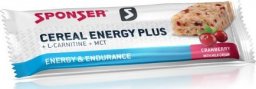  Sponser Baton energetyczny SPONSER CEREAL ENERGY BAR truskawkowy (pudełko 20szt x 40g) (NEW)