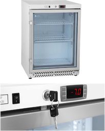 Witryna chłodnicza Royal Catering Lodówka chłodziarka szafa chłodnicza barowa przeszklona do -8C 170L