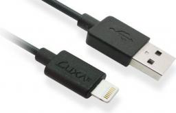 Kabel USB Luxa2 USB-A - Lightning 1 m Czarny (PO-APP-PCL1BK-00)