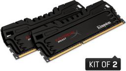 Pamięć Kingston HyperX Beast, DDR3, 8 GB, 1866MHz, CL9 (HX318C9T3K2/8)