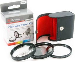 Filtr Emolux Zestaw filtrów:UV CPL MAKRO+8-52mm