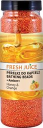 Elfa Pharm Fresh Juice Perełki do kąpieli Honey & Orange 450ml