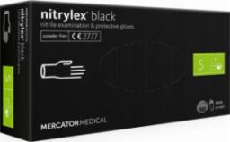  Mercator Medical rękawice diagnostyczne nitrylex black roz. S 100szt. RD30104002