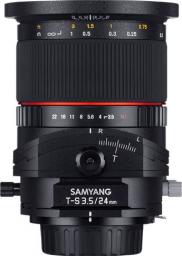 Obiektyw Samyang Sony E 24 mm F/22 