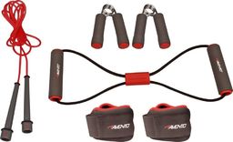  Avento Fitness set 6-parts red