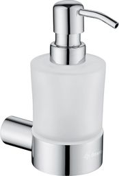 Dozownik do mydła Deante łazienkowy srebrny (ADR_0421)