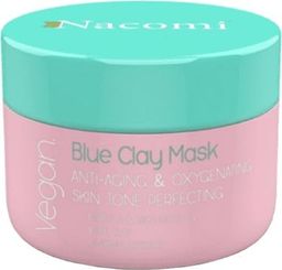  Nacomi NACOMI_Vegan Blue Clay Mask Anti Aging Oxygenating maska niebieska przeciwzmarszczkowo dotleniająca 50ml
