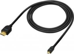 Kabel Sony HDMI Micro - HDMI 1.5m czarny (DLCHEU15.AE)