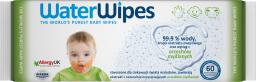  WaterWipes WaterWipes, Chusteczki nasączane czystą wodą, Soapberry (z dodatkiem wyciągu z orzechów mydlanych), 60szt. PL